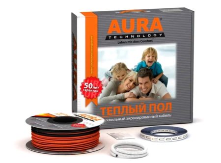 Теплый пол AURA в стяжку 5.2-10 м²